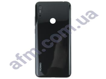 Задня кришка Huawei Y6 2019 (MRD-LX1)/ Y6 Prime 2019 чорна + Скло камери