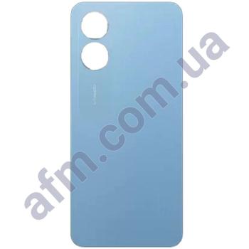 Задняя крышка Oppo A17 голубая Pearl Blue