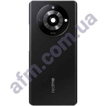 Задняя крышка Realme 11 Pro чёрная Astral Black + стекло камеры