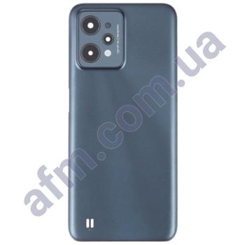 Задняя крышка Realme C31 зелёная Dark Green + стекло камеры