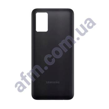Задняя крышка Samsung A037 Galaxy A03s чёрная Black