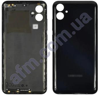 Задняя крышка Samsung A042 Galaxy A04e чёрная Black