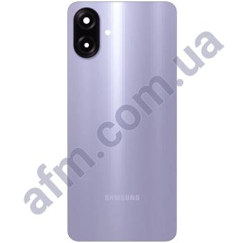 Задняя крышка Samsung A075 Galaxy A07 4G фиолетовая + стекло камеры