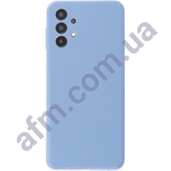Задняя крышка Samsung A135 Galaxy A13/ A137 голубая Blue + стекло камеры