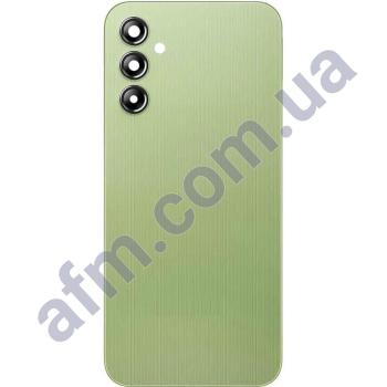 Задняя крышка Samsung A145 Galaxy A14 зелёная Lime + стекло камеры