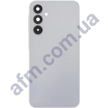 Задняя крышка Samsung A165 Galaxy A16 серая + стекло камеры