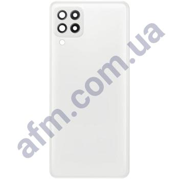 Задняя крышка Samsung A225 Galaxy A22 4G белая White + стекло камеры