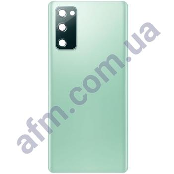 Задняя крышка Samsung G780 Galaxy S20 FE зелёная Cloud Mint + стекло камеры