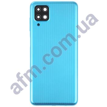 Задняя крышка Samsung M127 Galaxy M12 зелёная Green + стекло камеры