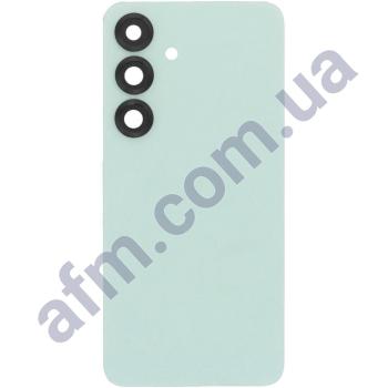 Задняя крышка Samsung S931 Galaxy S25 зелёная + стекло камеры