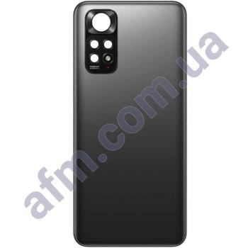 Задняя крышка Xiaomi Redmi Note 11/ Redmi Note 11S Graphite Gray серая + стекло камеры