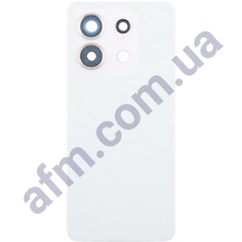 Задняя крышка Xiaomi Redmi Note 13 Pro 5G белая + стекло камеры