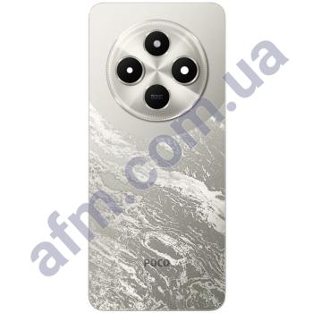 Задняя крышка Xiaomi Poco C75 золотая + стекло камеры