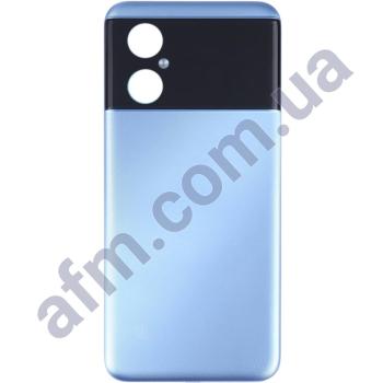Задняя крышка Xiaomi Poco M4 5G Cool Blue синяя!