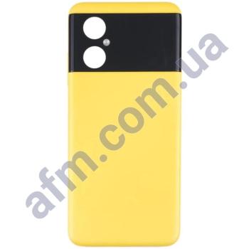 Задняя крышка Xiaomi Poco M4 5G Poco Yellow жёлтая!