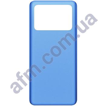 Задняя крышка Xiaomi Poco M4 Pro 4G голубая Cool Blue