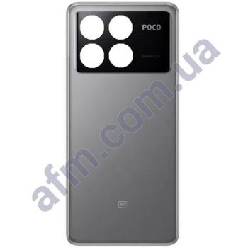 Задняя крышка Xiaomi Poco X6 Pro серая