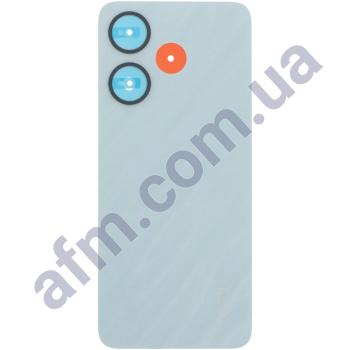 Задняя крышка Xiaomi Redmi 13 голубая Ocean Blue + стекло камеры