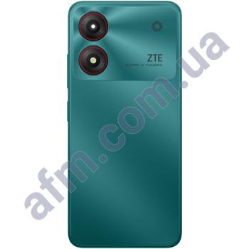 Задняя крышка ZTE Blade A34 зелёная + стекло камеры