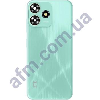 Задняя крышка ZTE Blade A73 4G зелёная + стекло камеры